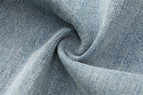 DAXUEN Distressed light blue wide leg denim jeans