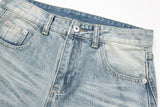 DAXUEN Wide-leg denim jeans with a balloon-like silhouette