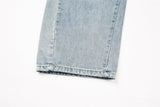 DAXUEN Wide-leg denim jeans with a balloon-like silhouette