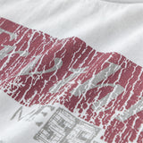 DAXUEN Distressed graphic print short-sleeve t-shirt
