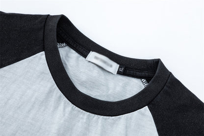 DAXUEN Short-sleeved raglan t-shirt with star print