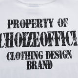 DAXUEN Oversized short-sleeved t-shirt with distressed text print