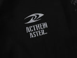 DAXUEN Distressed graphic print t-shirt with denim jacket design