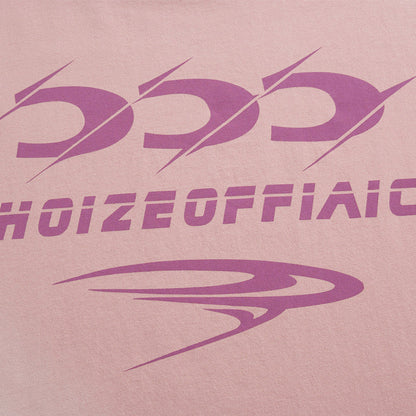 DAXUEN Oversized crew neck t-shirt with wing graphics