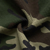 DAXUEN Camouflage long-sleeve top with graphics