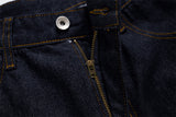 DAXUEN Dark indigo wide-leg denim jeans