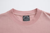 DAXUEN Oversized crew neck t-shirt with wing graphics