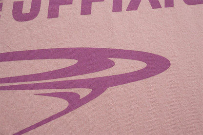 DAXUEN Oversized crew neck t-shirt with wing graphics