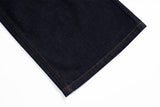 DAXUEN Dark indigo wide-leg denim jeans