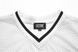 DAXUEN Short-sleeved loose-fitting mesh jersey t-shirt