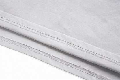 DAXUEN Long-sleeved crew-neck t-shirt with camouflage sleeves