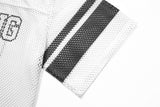 DAXUEN Short-sleeved loose-fitting mesh jersey t-shirt