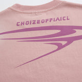 DAXUEN Oversized crew neck t-shirt with wing graphics