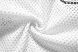 DAXUEN Short-sleeved loose-fitting mesh jersey t-shirt