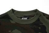 DAXUEN Relaxed-fit camouflage short-sleeved T-shirt