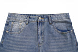 DAXUEN Light blue wide-leg denim jeans