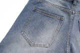 DAXUEN Light blue wide-leg denim jeans
