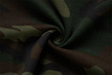 DAXUEN Relaxed-fit camouflage short-sleeved T-shirt