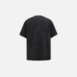 Graphic Vintage Black UFO Alien T-Shirt