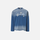 Y2K Vintage Tie-Dye Painted Long Sleeve T-Shirt