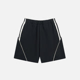 Baggy Patchwork Striped Shorts