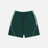 Baggy Patchwork Striped Shorts