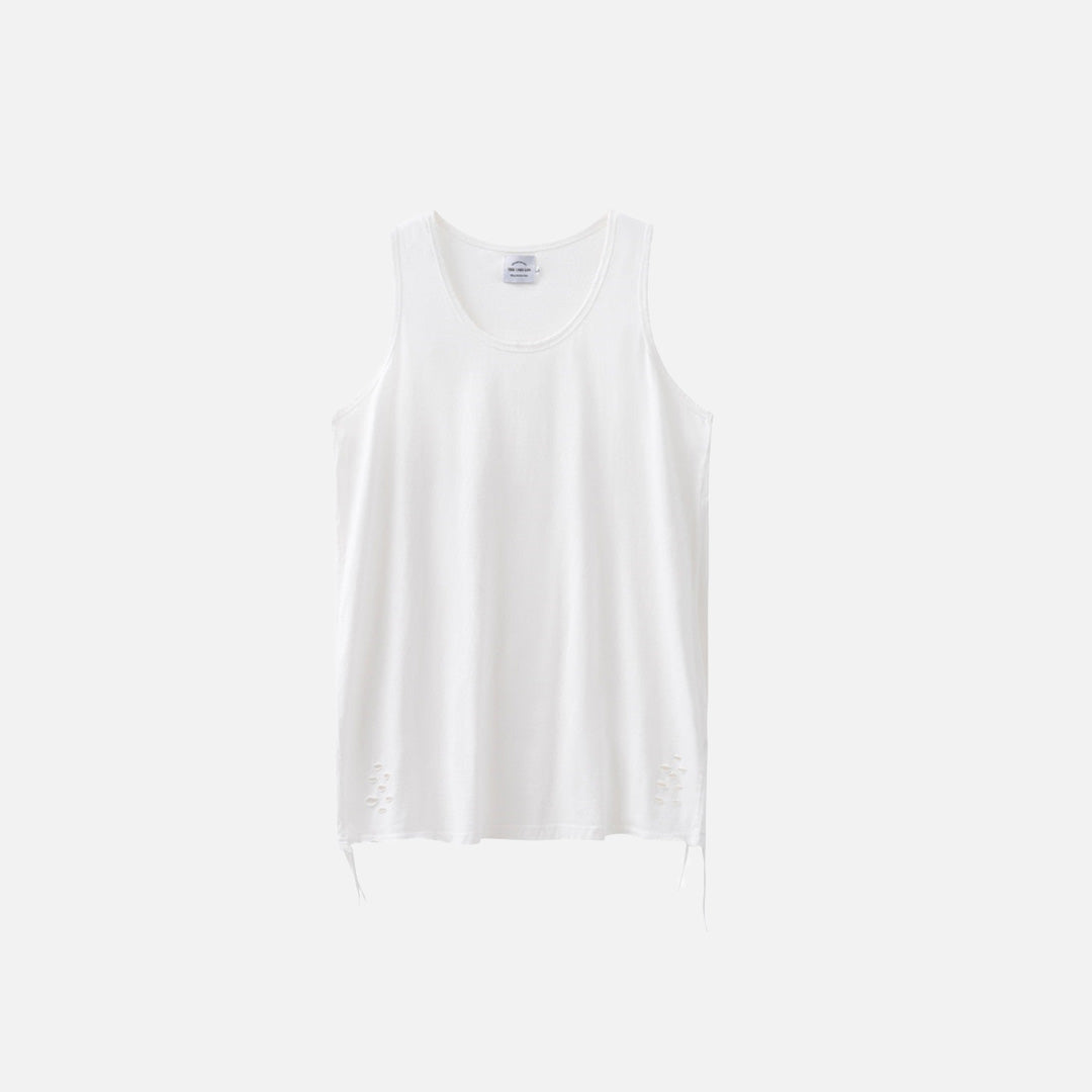 Rough Casual Summer Sleeveless T-Shirt
