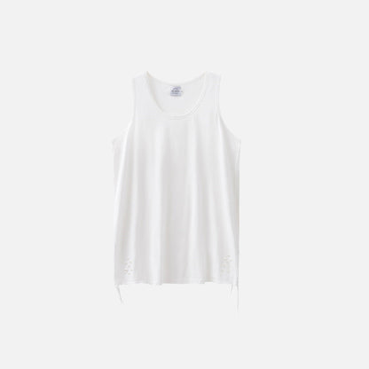 Rough Casual Summer Sleeveless T-Shirt