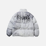 Tie Dye Puffer Jacket
