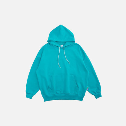 Terry Blank Solid Color Hoodie DAXUEN