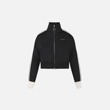 Y2K Vintage Zip Up Crop Sweatshirt