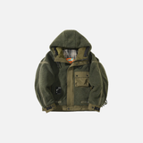 Elevated Fluffy Winter Down Hooded Jacket