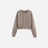Chic Slimming Single Breasted Knitted Cardigan