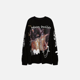 The Girl & The Kitty Sweatshirt