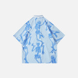 Skeleton Soccer Style T-shirt