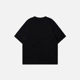 Anime Characters Printed Short Sleeve T-Shirt