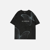 Y2K Butterfly Graphic Hip Hop Short Sleeve T-Shirt