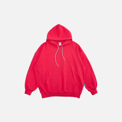 Terry Blank Solid Color Hoodie DAXUEN