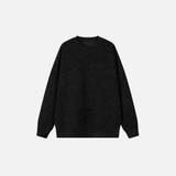 Classic Spring Solid Color Loose Sweatshirt
