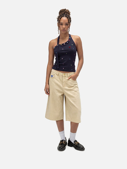Asymmetric Halter Top