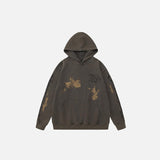 Retro Unfaithful Print Hoodie