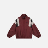 Retro Baggy Zip-up Windbreaker Jacket