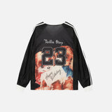 Stylish Mesh Sport Long Sleeve T-Shirt