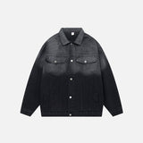 Vintage Gradient Denim Jacket