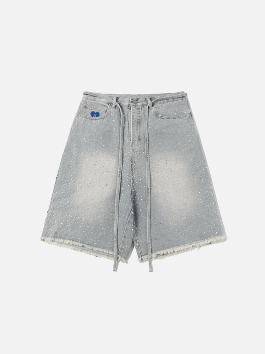 Rhinestone Jorts