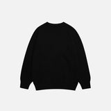 Knitted Cartoon Cat Jumper Sweater