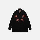Spider Web Graphic Sweater