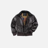 Vintage Removable Fur Leather Jacket