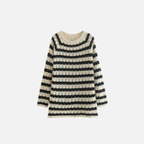 Vintage Striped Knitted Sweater