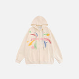 Oversized Star Fireworks Hoodie